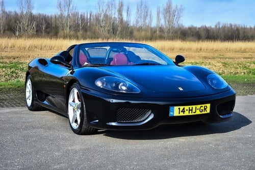 2001 Ferrari 360 Modena Spider "F1" 3,6L V8 à venda (imagem 5 de 133)