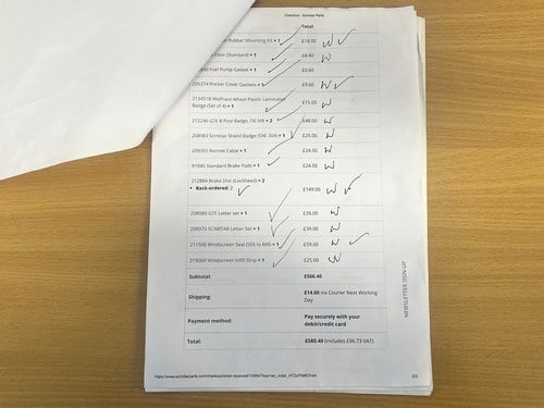 1977 Reliant Scimitar GTE SE6A In vendita (immagine 110 di 131)