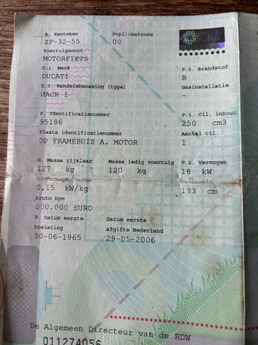 1965 Ducati Mach 1 In vendita (immagine 40 di 45)