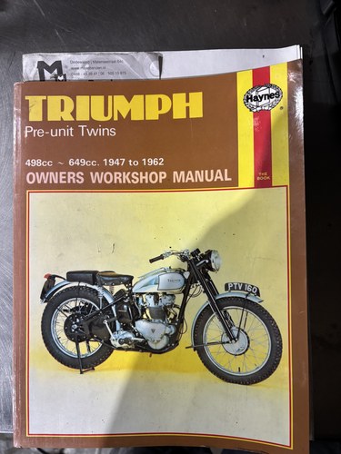 1957 Triumph Trophy TR5 For Sale (picture 47 of 48)