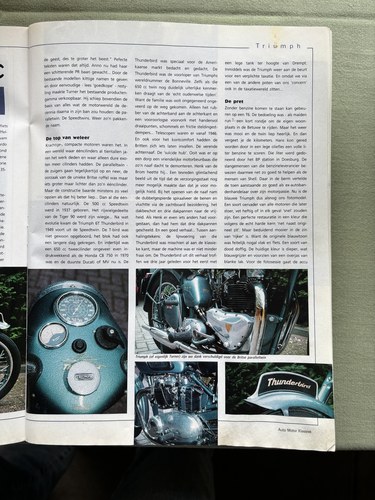 1954 Triumph T6 Thunderbird à venda (imagem 33 de 40)