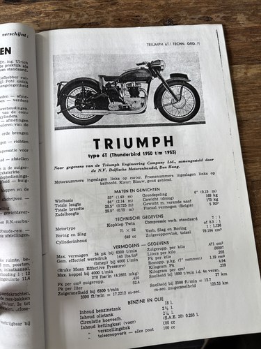 1954 Triumph T6 Thunderbird à venda (imagem 39 de 40)