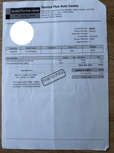 2016 Ford Mustang Mk6 5L V8 RHD For Sale (picture 108 of 117)