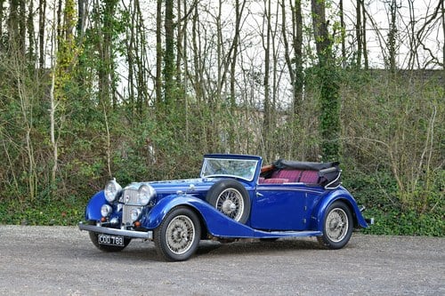1937 Alvis Speed 25 Drophead Coupé Vente aux enchères