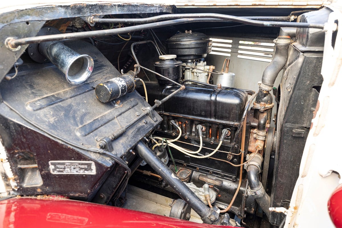 1948 Bedford J4 Rot Handschaltgetriebe Rechtslenker in Vereinigtes ...