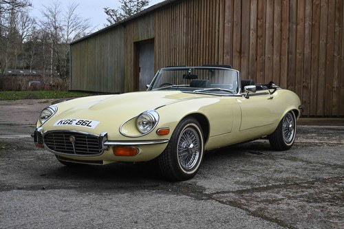 1973 Jaguar E-Type Series 3 V12 Roadster In vendita all'asta