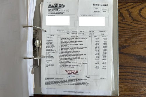 1997 Chevrolet Impala SS à vendre (picture 272 of 279)