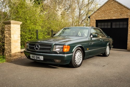 1990 Mercedes-Benz 500SEC C126 till salu (bild 8 av 226)