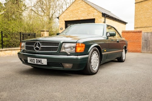 1990 Mercedes-Benz 500SEC C126 till salu (bild 9 av 226)