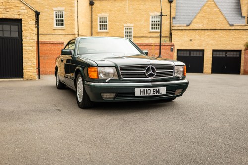 1990 Mercedes-Benz 500SEC C126 till salu (bild 11 av 226)