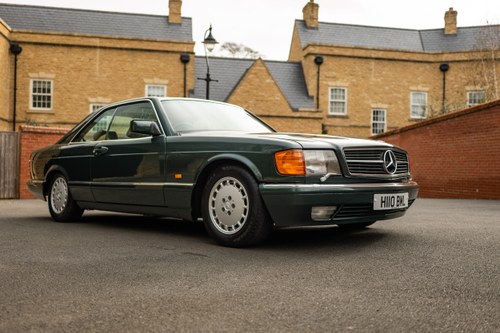 1990 Mercedes-Benz 500SEC C126 till salu (bild 20 av 226)