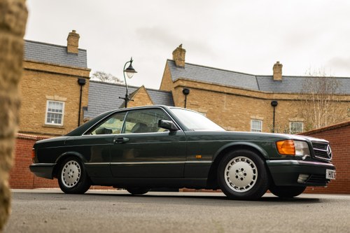 1990 Mercedes-Benz 500SEC C126 till salu (bild 21 av 226)