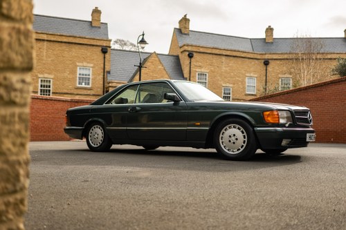 1990 Mercedes-Benz 500SEC C126 till salu (bild 22 av 226)