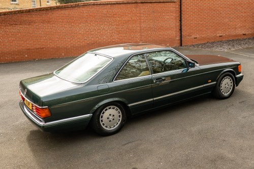1990 Mercedes-Benz 500SEC C126 till salu (bild 23 av 226)