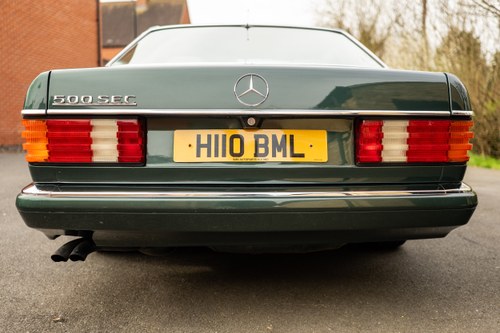 1990 Mercedes-Benz 500SEC C126 till salu (bild 26 av 226)
