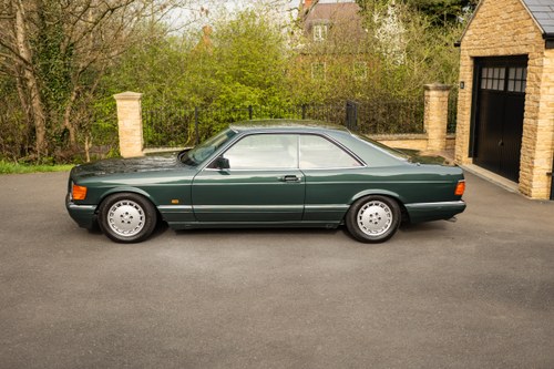 1990 Mercedes-Benz 500SEC C126 till salu (bild 29 av 226)