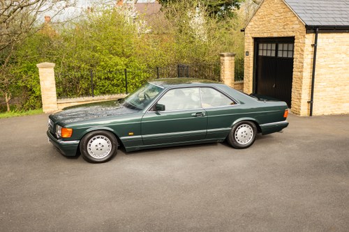 1990 Mercedes-Benz 500SEC C126 till salu (bild 30 av 226)