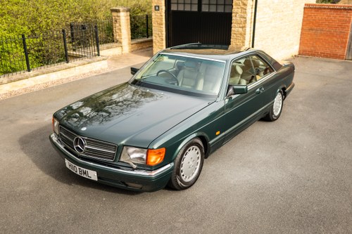 1990 Mercedes-Benz 500SEC C126 till salu (bild 1 av 226)