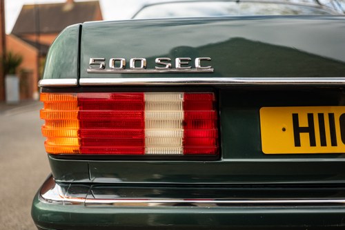 1990 Mercedes-Benz 500SEC C126 till salu (bild 141 av 226)