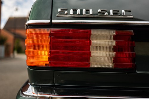 1990 Mercedes-Benz 500SEC C126 till salu (bild 148 av 226)