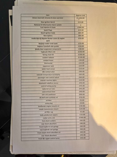 1990 Mercedes-Benz 500SEC C126 till salu (bild 204 av 226)