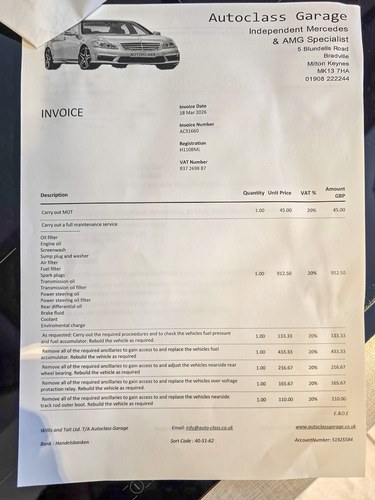 1990 Mercedes-Benz 500SEC C126 till salu (bild 205 av 226)