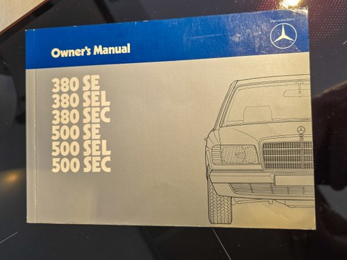 1990 Mercedes-Benz 500SEC C126 till salu (bild 211 av 226)