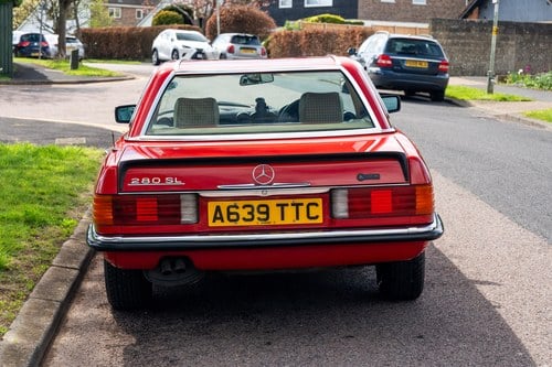 1984 Mercedes-Benz 280SL R107 For Sale (picture 27 of 216)