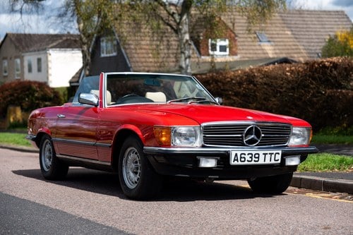 1984 Mercedes-Benz 280SL R107 For Sale (picture 8 of 216)