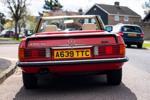 1984 Mercedes-Benz 280SL R107 For Sale (picture 13 of 216)