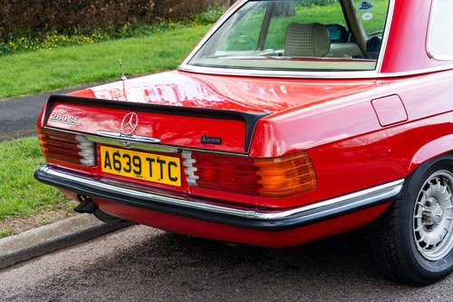 1984 Mercedes-Benz 280SL R107 For Sale (picture 125 of 216)