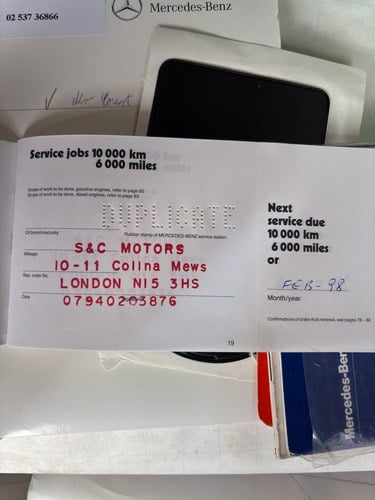 1984 Mercedes-Benz 280SL R107 For Sale (picture 203 of 216)