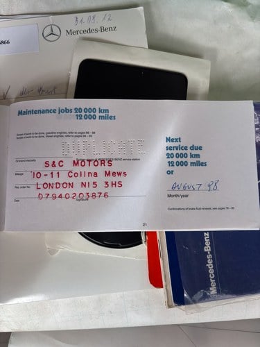 1984 Mercedes-Benz 280SL R107 For Sale (picture 204 of 216)