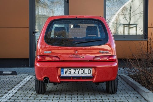 2000 Fiat Seicento Sporting Michael Schumacher Limited Edition For Sale (picture 3 of 47)