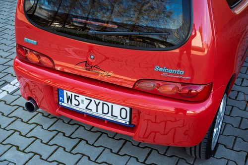 2000 Fiat Seicento Sporting Michael Schumacher Limited Edition For Sale (picture 34 of 47)