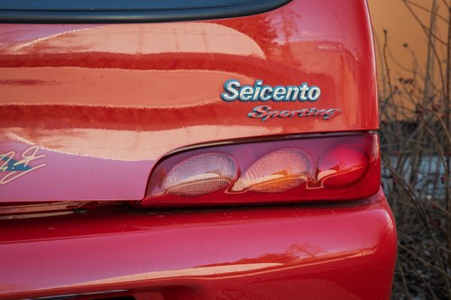 2000 Fiat Seicento Sporting Michael Schumacher Limited Edition For Sale (picture 39 of 47)