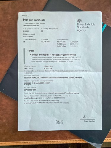 2018 Abarth 695 Rivale For Sale (picture 198 of 213)