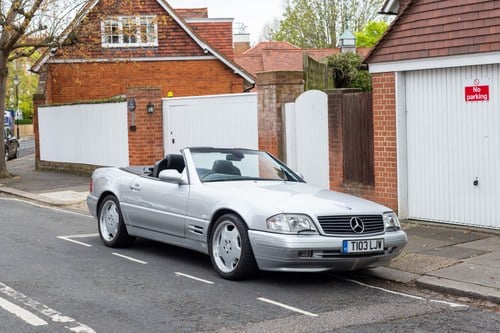 1999 Mercedes-Benz SL500 R129 till salu (bild 3 av 146)
