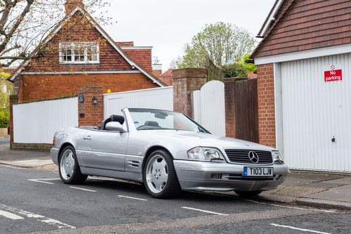 1999 Mercedes-Benz SL500 R129 till salu (bild 1 av 146)