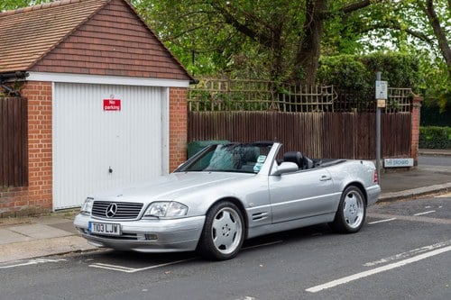 1999 Mercedes-Benz SL500 R129 till salu (bild 6 av 146)