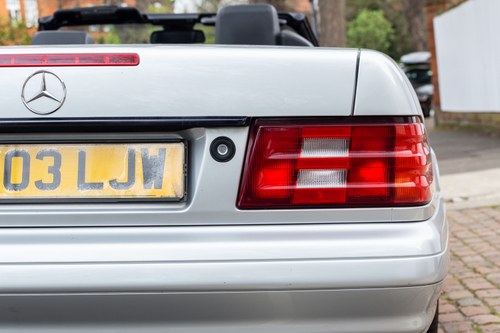 1999 Mercedes-Benz SL500 R129 till salu (bild 91 av 146)