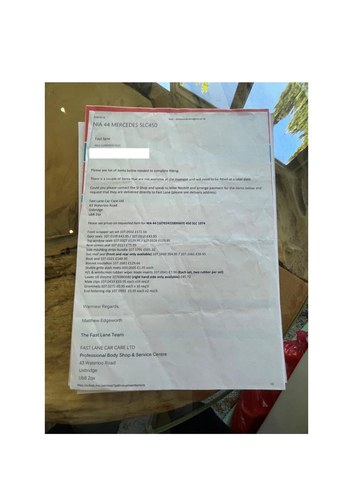 1974 Mercedes-Benz 450SLC C107 For Sale (picture 82 of 152)