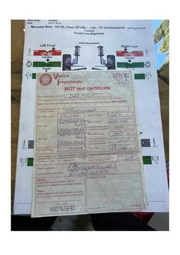 1974 Mercedes-Benz 450SLC C107 For Sale (picture 108 of 152)