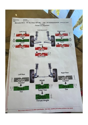 1974 Mercedes-Benz 450SLC C107 For Sale (picture 112 of 152)