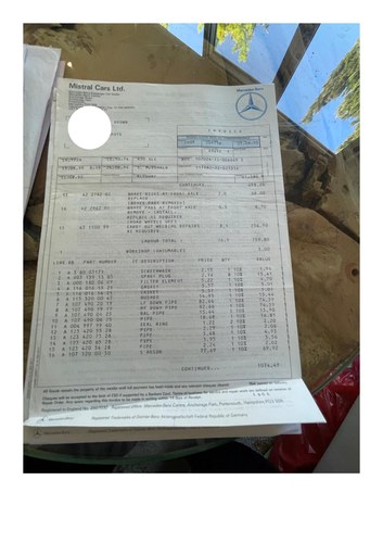 1974 Mercedes-Benz 450SLC C107 For Sale (picture 140 of 152)