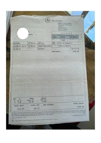 1974 Mercedes-Benz 450SLC C107 For Sale (picture 148 of 152)