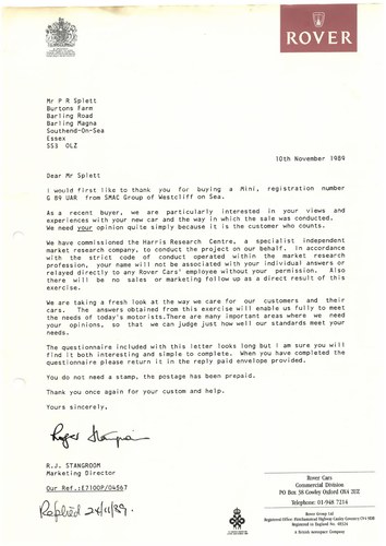 1989 Austin Mini Thirty For Sale (picture 140 of 144)