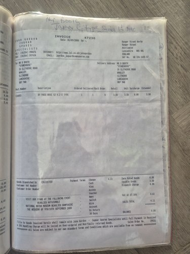 1968 Jaguar E-Type Series 1.5 4.2L OTS RHD En venta (imagen 145 de 187)