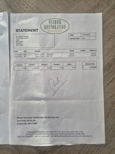 1968 Jaguar E-Type Series 1.5 4.2L OTS RHD En venta (imagen 152 de 187)