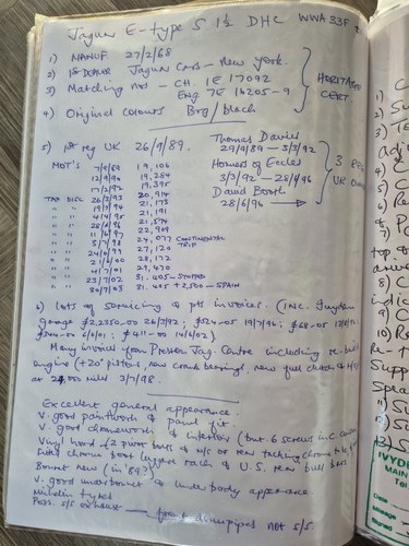 1968 Jaguar E-Type Series 1.5 4.2L OTS RHD En venta (imagen 167 de 187)